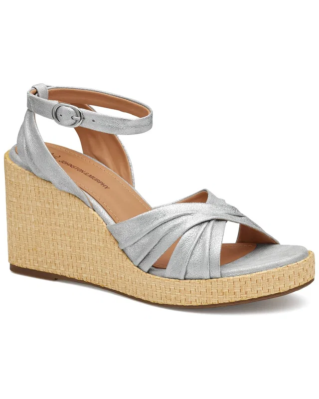 Johnston & Murphy Marcia Suede Sandal, image 1 of 1 from Rue La La