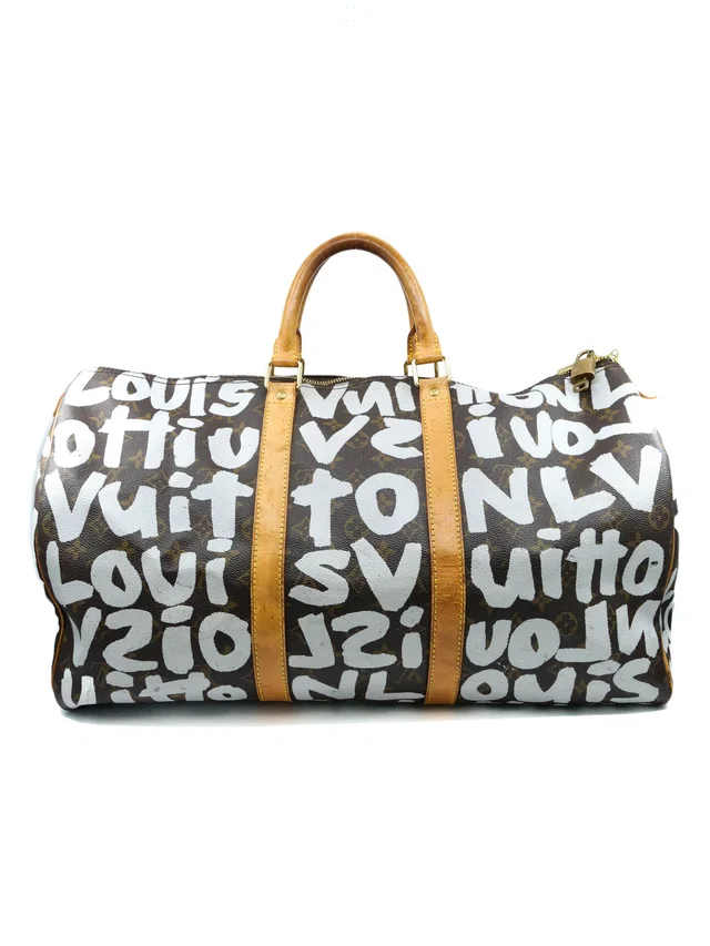 2001 Louis Vuitton Stephen Sprouse Graffiti Keepall in Canvas from Arcade Vintage
