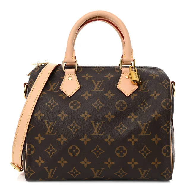 Louis Vuitton Speedy Bandoulière 25 Monogram Coated Canvas Bag - Brown in Brown Coated canvas from H&T