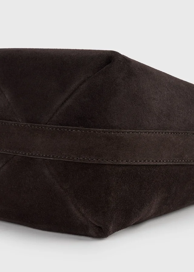 Toteme belted suede tote bag, photo 3 of 7 from SENSER