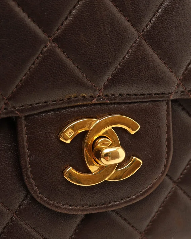 Chanel Kelly Parent and Child Flap Bag Set in Lambskin from A Retro Tale, photo 8 of 14