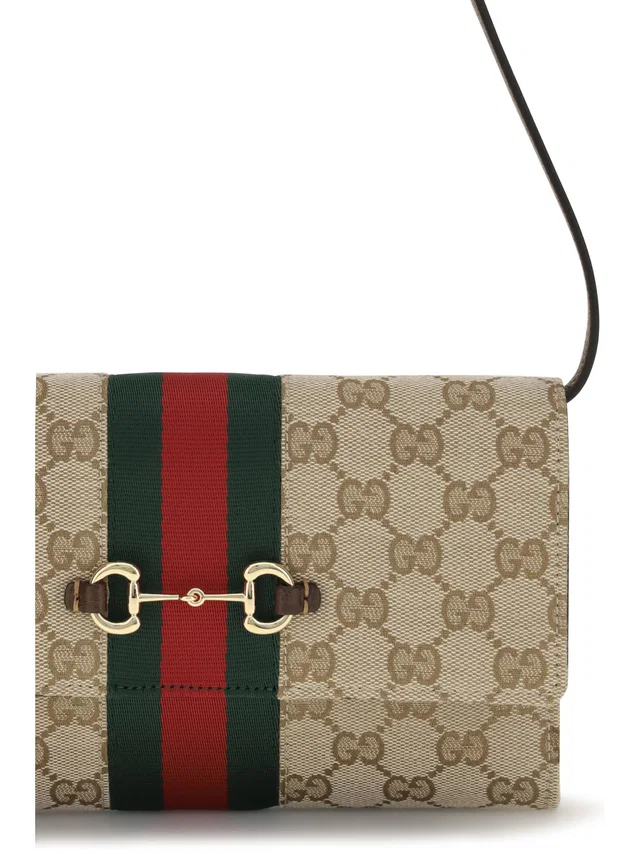 Gucci Wallet — Beige Fabric & Purses in Beige Canvas from HEWI