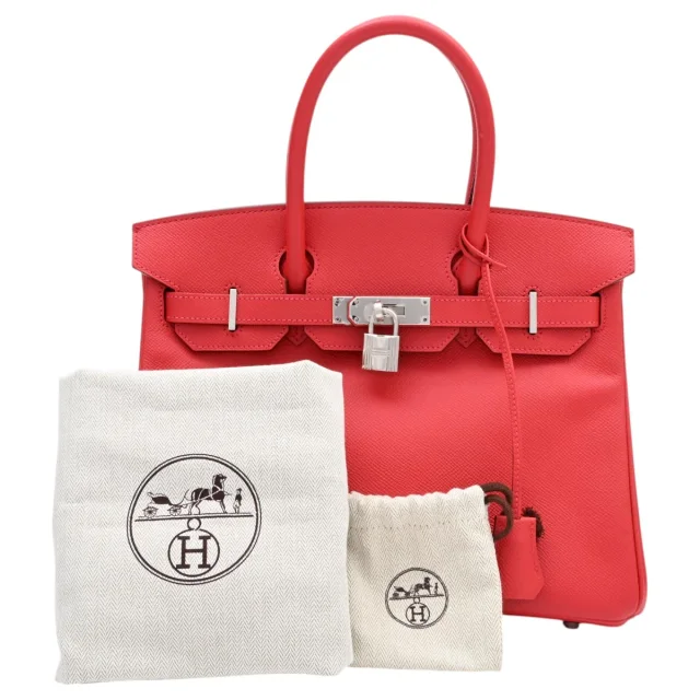 Hermès 2010 Birkin 30 Bougainvillea in Epsom leather from VINTAGE QOO TOKYO, photo 16 of 16