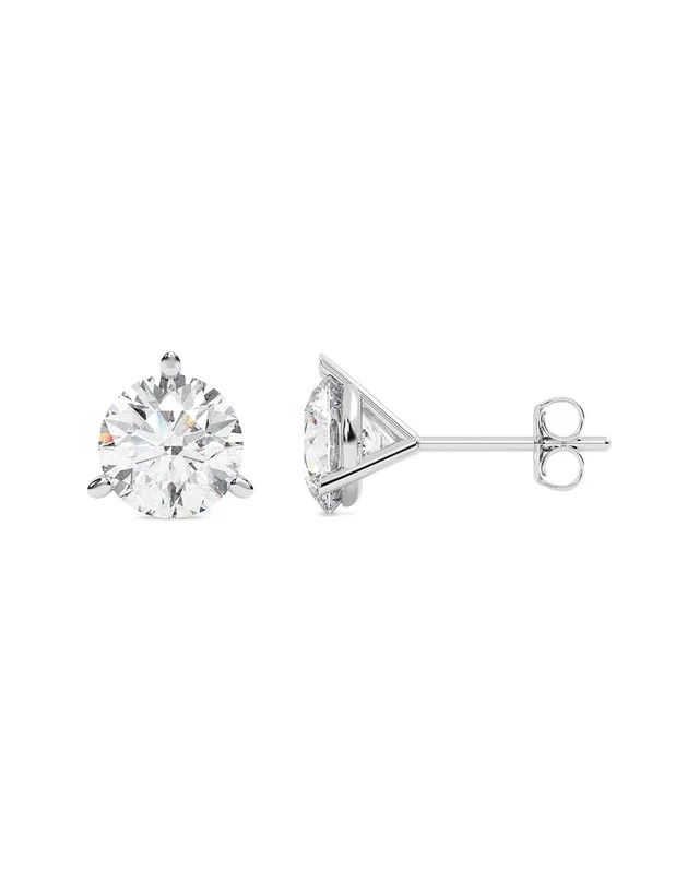 Lab Grown Diamonds 14K 3.00 ct. tw. Lab-Grown Diamond Earrings, image 1 of 1 from Rue La La