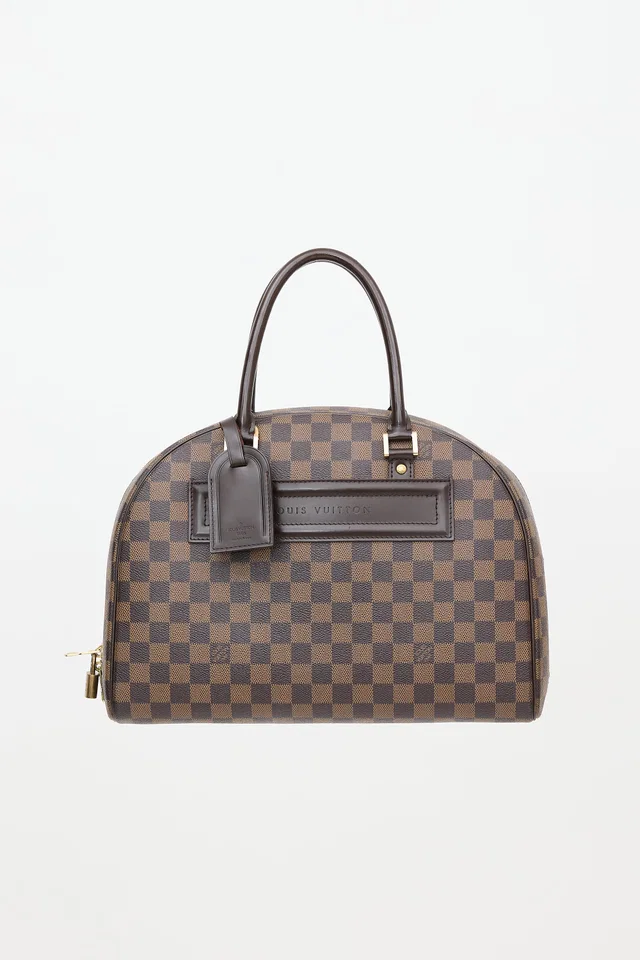Louis Vuitton 2001 Damier Ebène Nolita Bag in Brown Coated canvas from VSP Consignment
