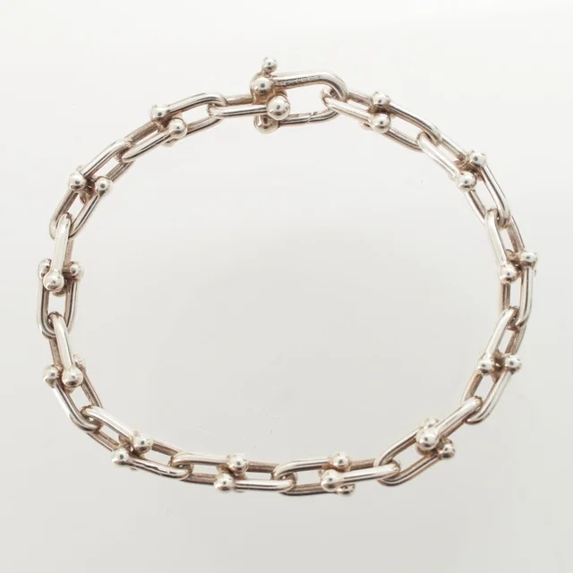 Tiffany & Co. HardWear Link Small Bracelet Silver in Silver from The Reluxe