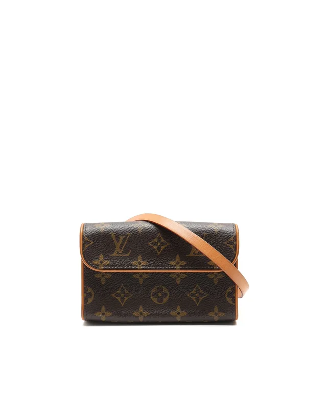 Louis Vuitton Monogram Pochette Florentine Belt Bag in Coated canvas from A Retro Tale