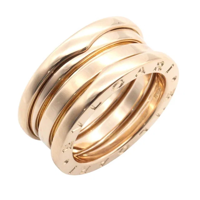 Bvlgari Ring B.Zero1 Band 18K Pink Gold in Pink from The Reluxe