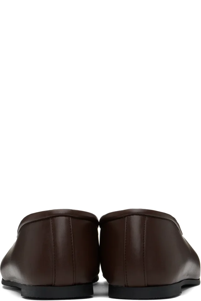 Stella McCartney Brown Ryder Ballerina Flats, photo 2 of 4 from SSENSE