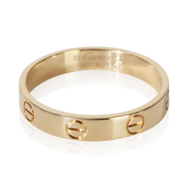 Cartier Yellow Gold Small Model Love Ring 18k in Yellow from HEWI
