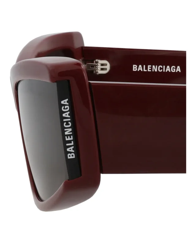 Balenciaga Cat Eye-Frame Recycled Acetate Sunglasses in red, photo 4 of 5 from ShopSimon