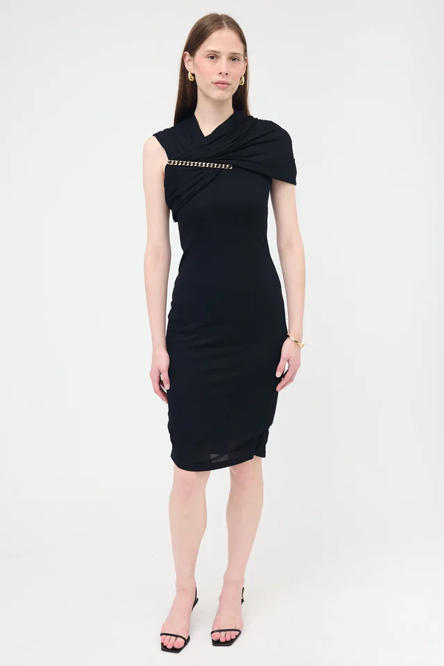 Givenchy Knit Semi Sheer Hardware Dress from VSP Consignment