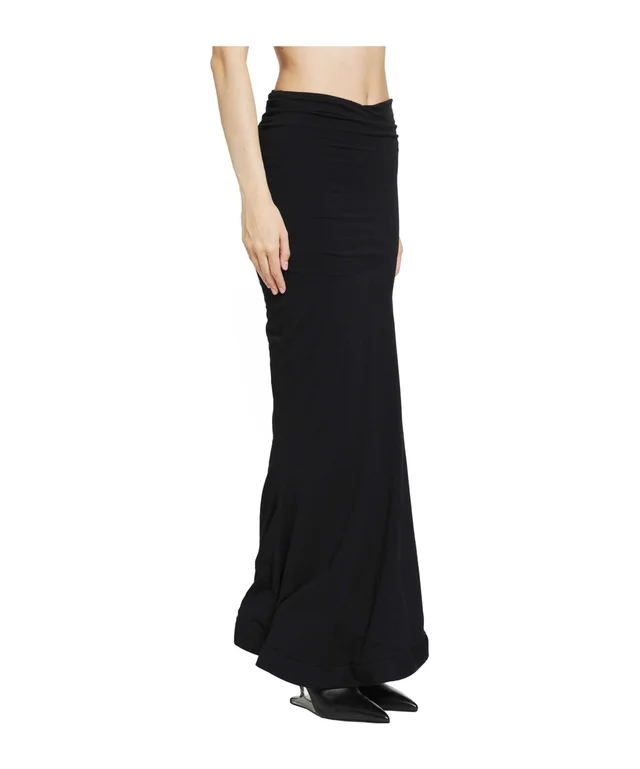 Junya Watanabe ruched-waist maxi skirt, photo 4 of 6 from SENSER