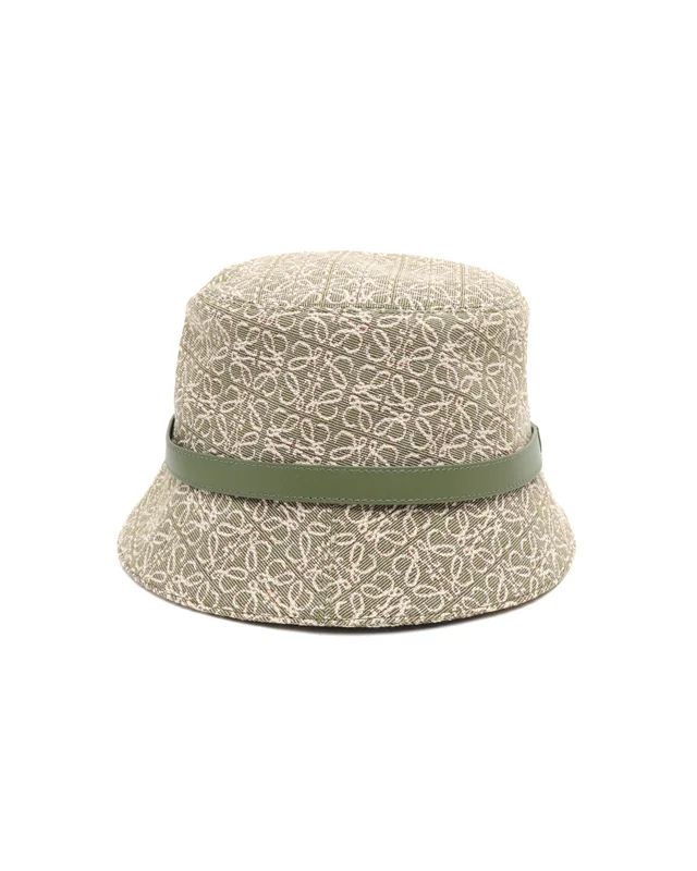 Loewe Anagram Bucket Hat, Size 57 in Calfskin from A Retro Tale, photo 2 of 2