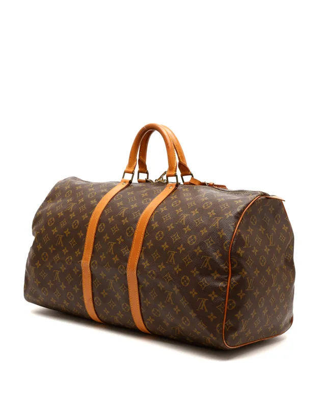Louis Vuitton Monogram Keepall 55 Weekend Bag in Coated canvas from A Retro Tale, photo 3 of 11