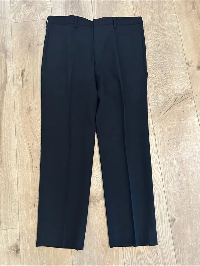 Givenchy Black 100% Wool Trouser - Classic Dress Fit - Size 50/Us32-34 in blue Wool from Poshmark