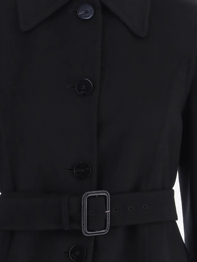 Gucci Wool silk coat with GG inside, photo 3 of 3 from SENSER