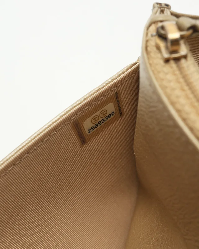 Chanel Raffia Wallet On Chain Bag in Raffia from A Retro Tale, photo 11 of 13