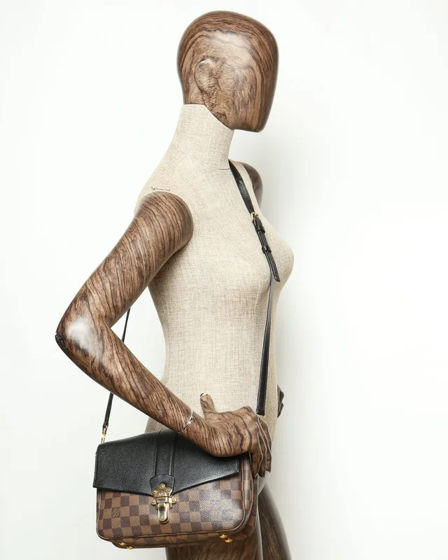 Louis Vuitton Damier Ebene Clapton in Brown Denim from A Retro Tale, photo 9 of 9