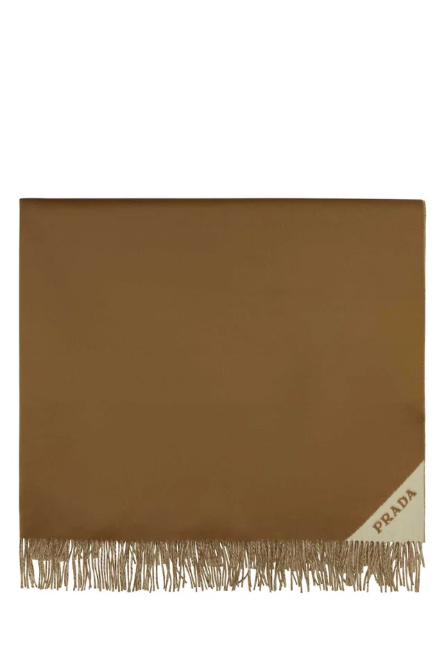Prada Cashmere Shawl — Beige Shawls in Beige Cashmere from HEWI