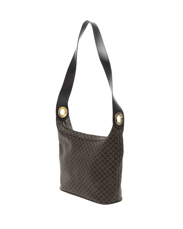 Celine Macadam Hobo Bag in Canvas from A Retro Tale, photo 3 of 10