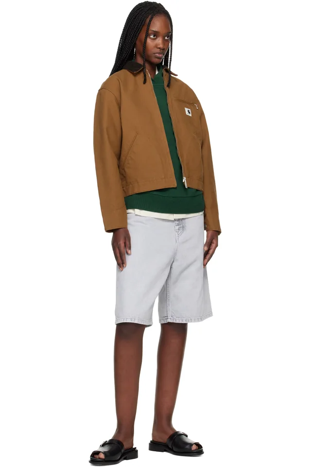 Carhartt Work In Progress Brown OG Detroit Jacket, photo 4 of 4 from SSENSE