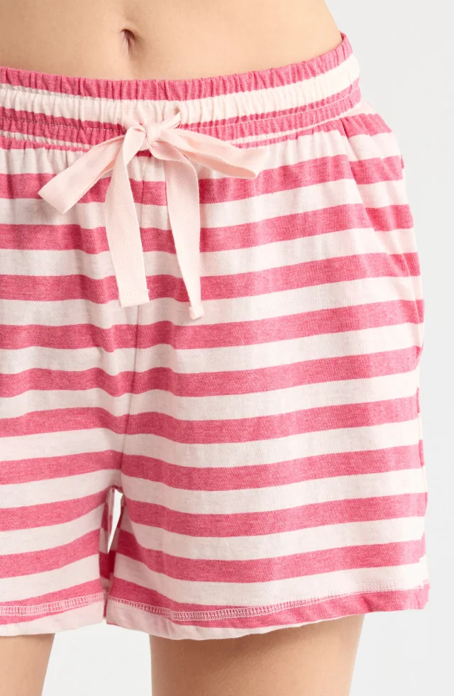 Papinelle Jada Organic Cotton Short Pajamas in Pink, photo 4 of 6 from Nordstrom Rack
