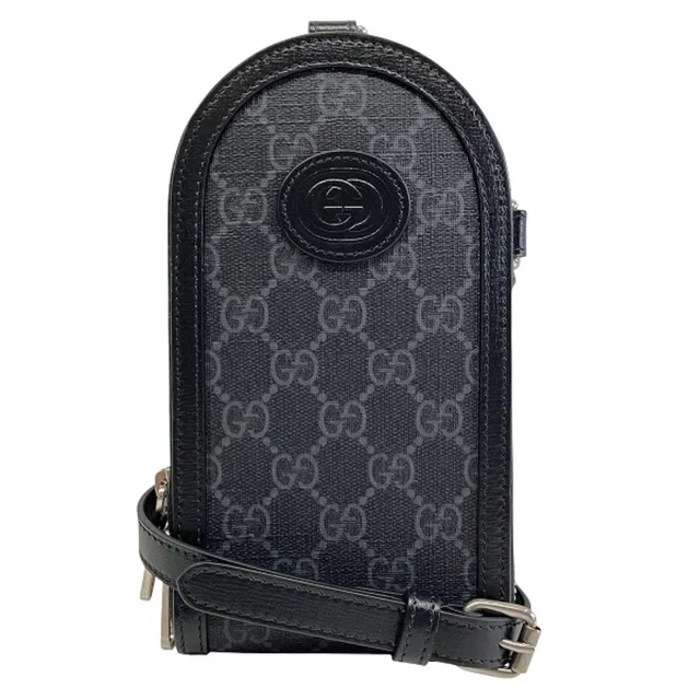 Gucci GG Supreme Shoulder Bag Canvas Leather in Canvas from The Reluxe