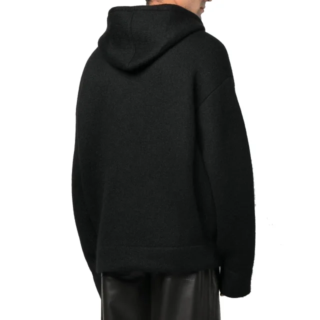 Off White Knitted Hoodie, photo 3 of 3 from Balardi