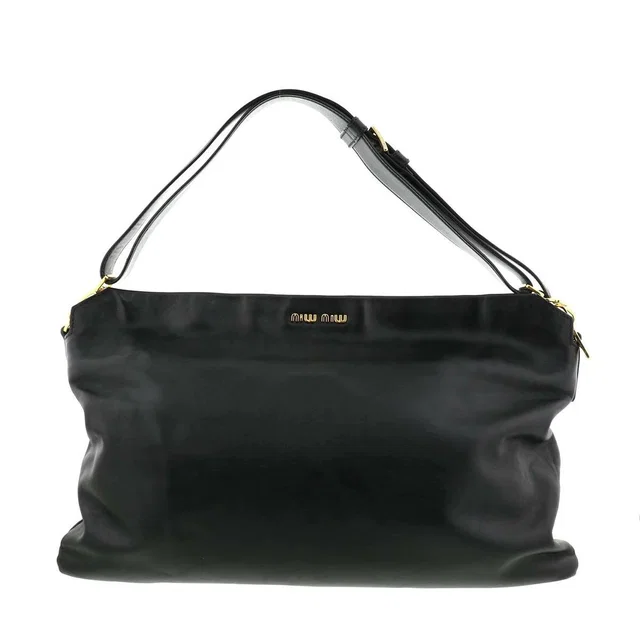 Miu Miu Shoulder Bag Handbag Black in black from Poshmark