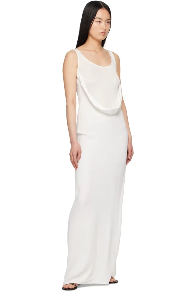 Christopher Esber White Fusion Arced Maxi Dress, photo 5 of 5 from SSENSE