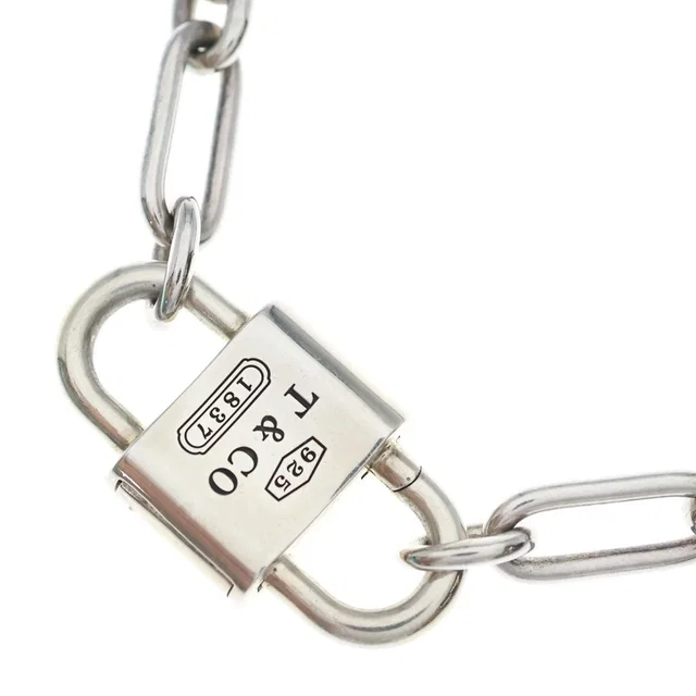 Tiffany & Co. 1837 Double Rock Necklace Silver in Silver from The Reluxe