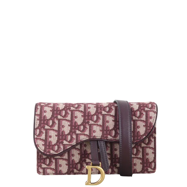 Dior Saddle Belt Pouch Oblique in Canvas from Luxe.It.Fwd