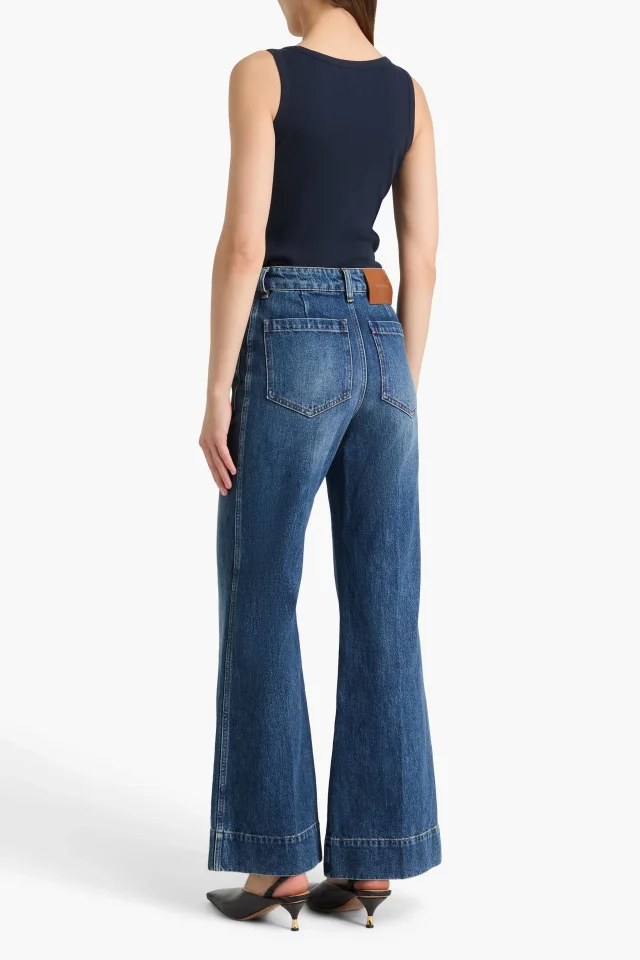 Victoria Beckham Alina High-Rise Flared Jeans, photo 3 of 4 from THE OUTNET