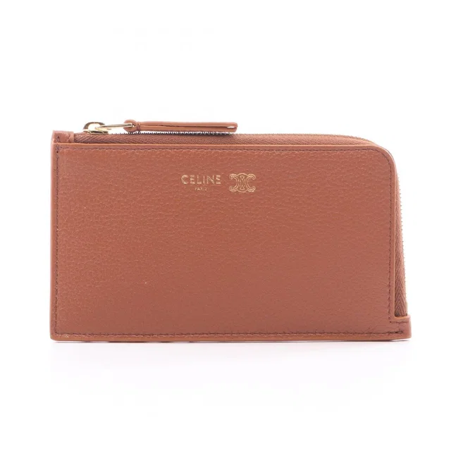 Celine Card Case Long Coin Purse Leather in Leather from The Reluxe
