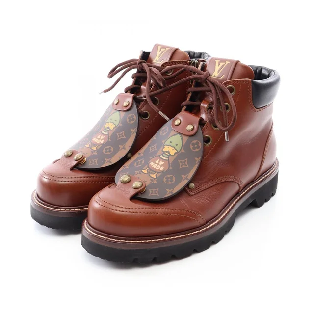 Louis Vuitton Boots NIGO Oberkampf Line Leather in Leather from The Reluxe
