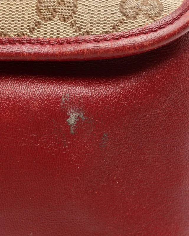 Gucci GG Horsebit 1955 Tote Bag in Canvas from A Retro Tale, photo 7 of 12