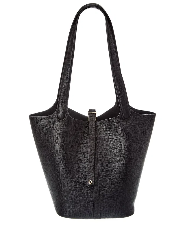 Tiffany & Fred Paris Pebbled Leather Bucket Tote, image 1 of 1 from Rue La La