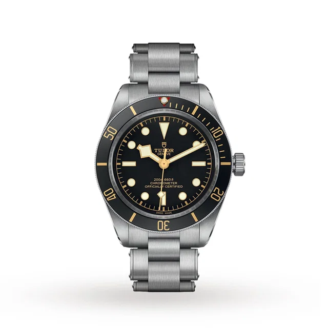 Tudor Bay Fifty-Eight in black from WatchesOfSwitzerland