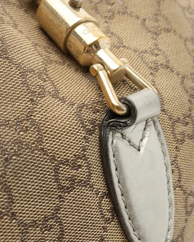 Gucci New Jackie Tassel Bamboo Bag in Canvas from A Retro Tale, photo 6 of 10