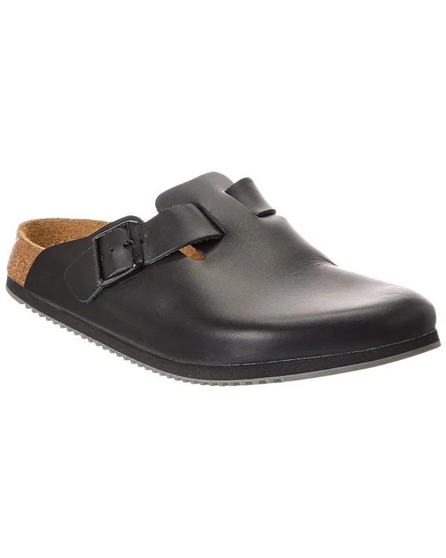 Birkenstock Professional Boston BS Leather Clog, image 1 of 1 from Rue La La