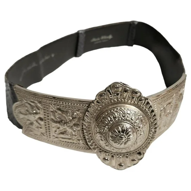 Judith Leiber Women's Belt - Grey in gray from Depop, photo 1 of 1