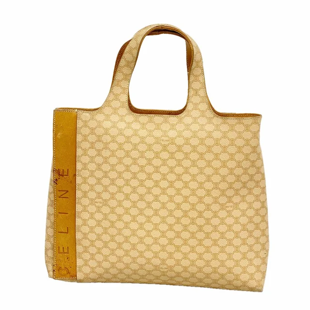 Celine Handbag Macadam Brown Gold in Brown from The Reluxe