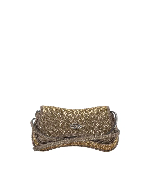 Diesel Play Xs Crossbody Bag — Brown Polyester in Brown from HEWI