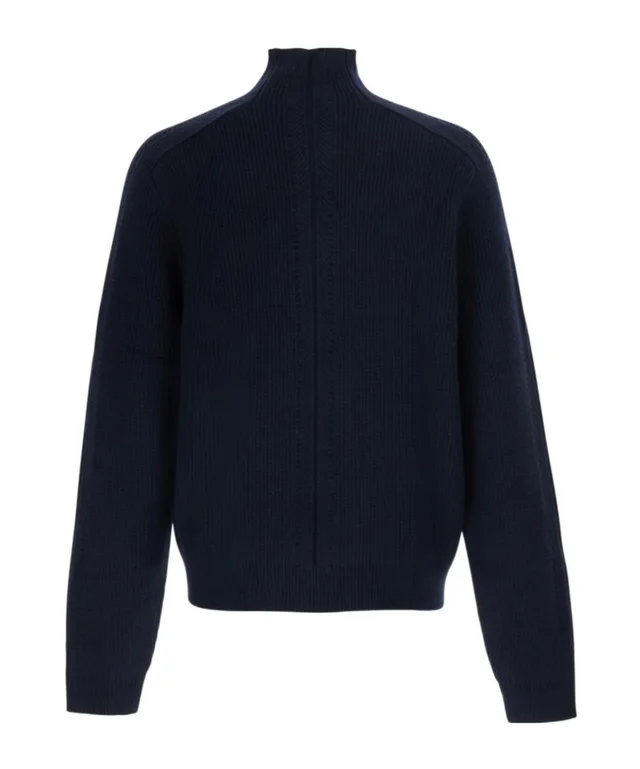Emporio Armani Ribbed Zipped Cardigan, photo 2 of 3 from SENSER