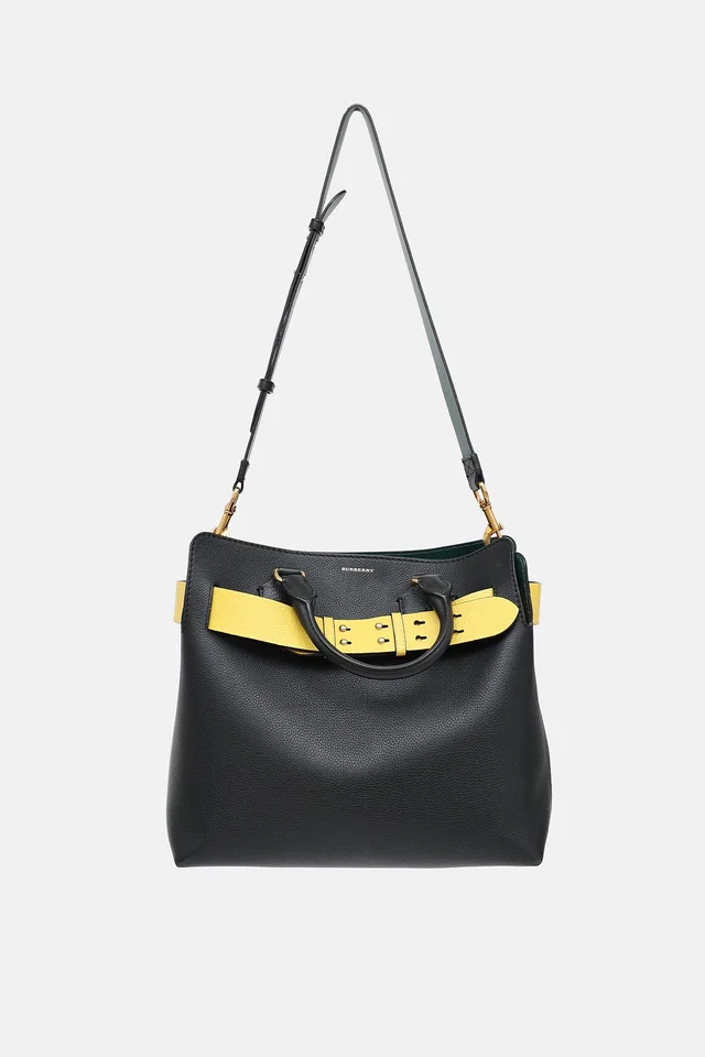 Burberry Leather Belt Tote Bag in Leather from VSP Consignment