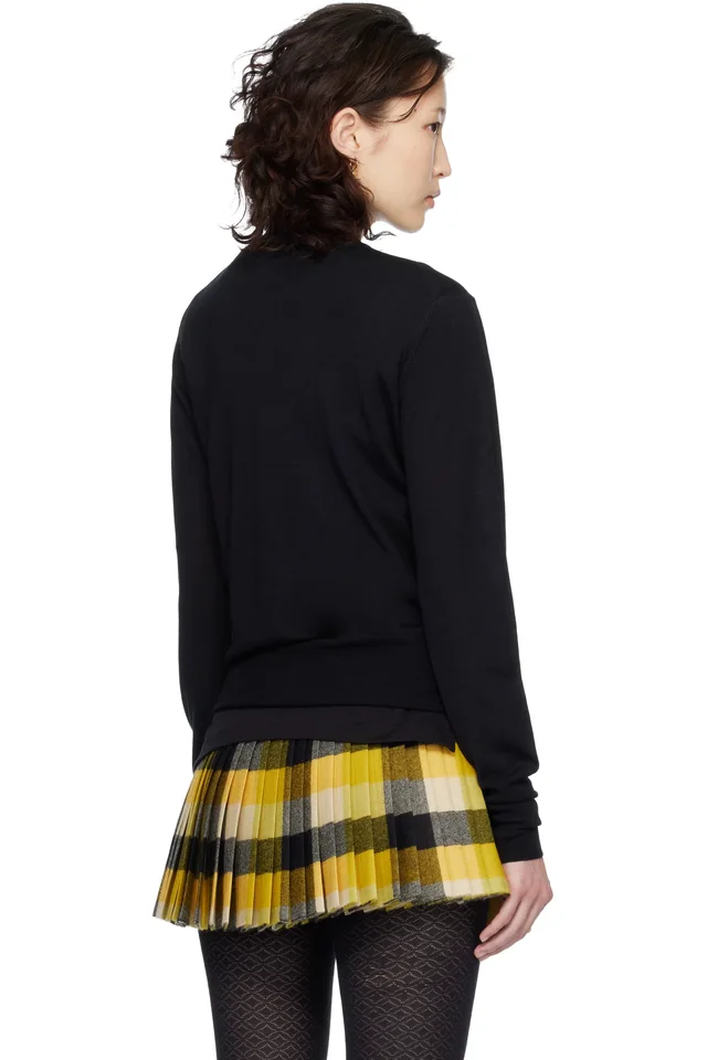 Vivienne Westwood Black Bea Cardigan, photo 3 of 4 from SSENSE