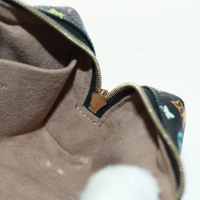 Louis Vuitton Wapity Trousse Monogram Multicolor Black Canvas Bag in Black Canvas from HEWI, photo 18 of 20
