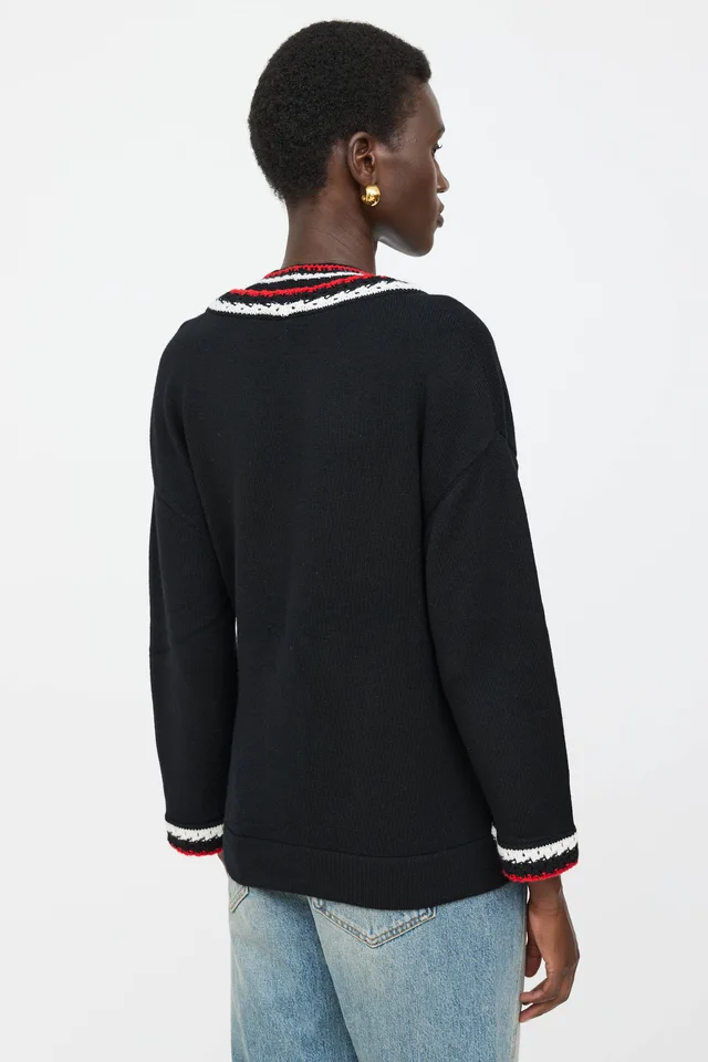 Chanel F/W 2019 Cashmere Sweater in Cashmere from VSP Consignment, photo 2 of 2