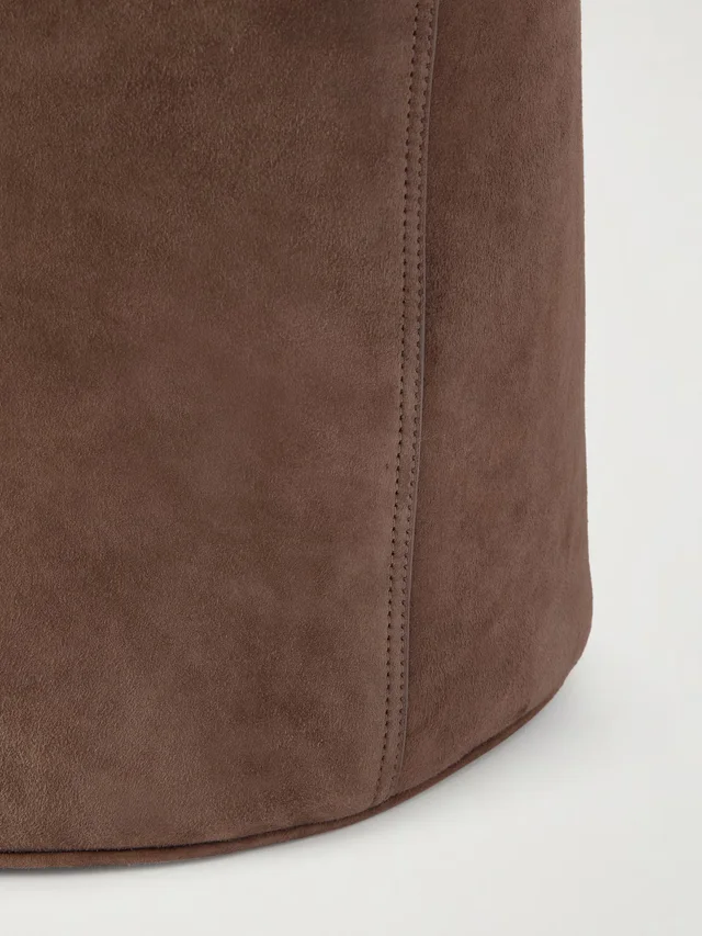 A.EMERY Timms suede tote - dark brown - One Size in Brown 100% Leather, photo 4 of 5 from NET-A-PORTER (Canada)